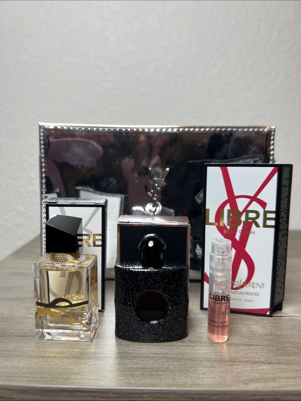 Yves Saint Laurent Libre, Libre Berry Crush & Black Opium Perfume Minis